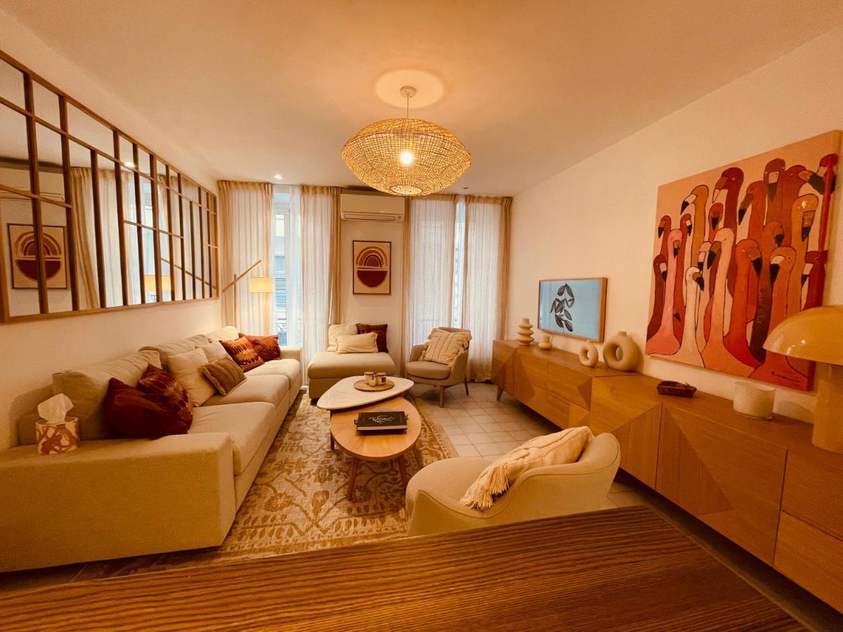 Nice Renting - Paganini - Spacious Apartment - 2 Bedrooms - King Bed - Bathtub - Heart Of Ницца Экстерьер фото