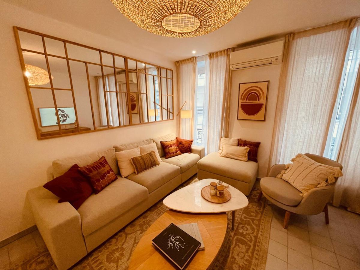 Nice Renting - Paganini - Spacious Apartment - 2 Bedrooms - King Bed - Bathtub - Heart Of Ницца Экстерьер фото