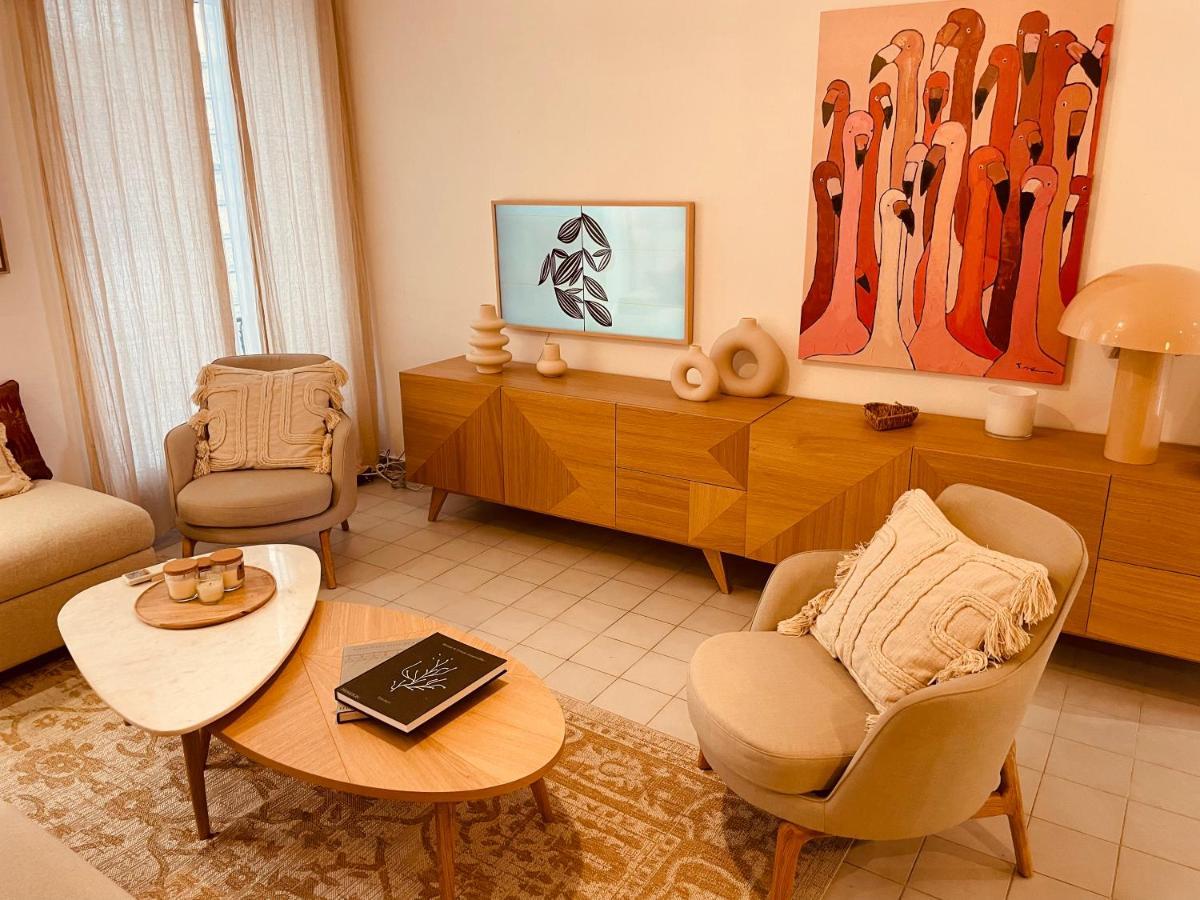 Nice Renting - Paganini - Spacious Apartment - 2 Bedrooms - King Bed - Bathtub - Heart Of Ницца Экстерьер фото